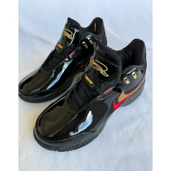 11 MEN\'S NIKE ZOOM LEBRON NXXT GEN AMPD BASKETBALL SNEAKERS BLACK RED FJ1566-001 main image 3